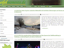 Tablet Screenshot of eifelmomente.de